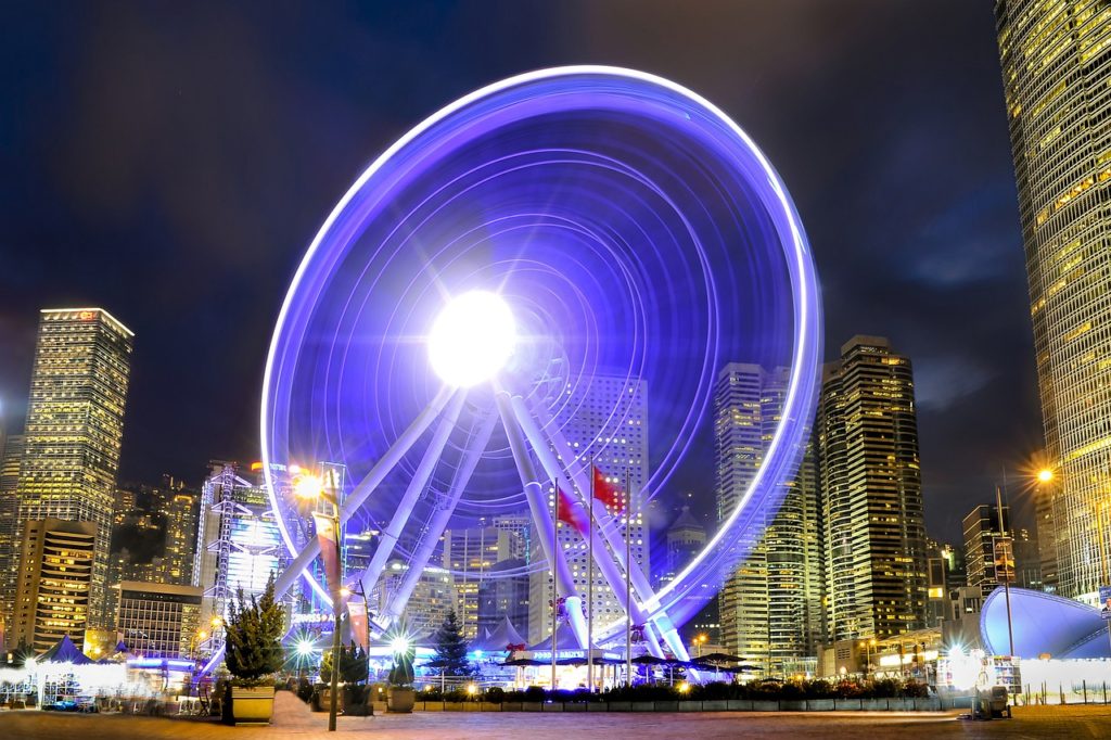 ferry wheel hong kong