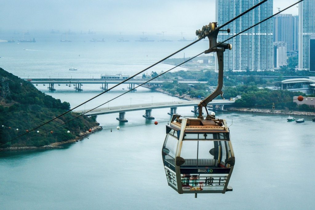 Big Buddha cable car