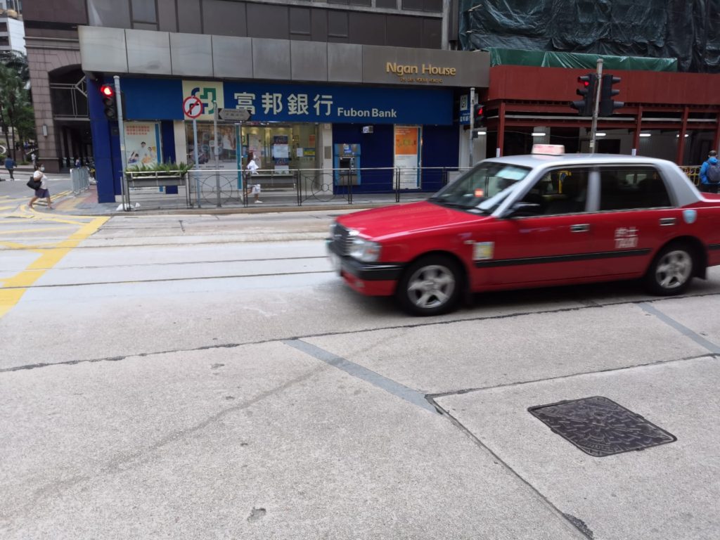 red taxi hong kong