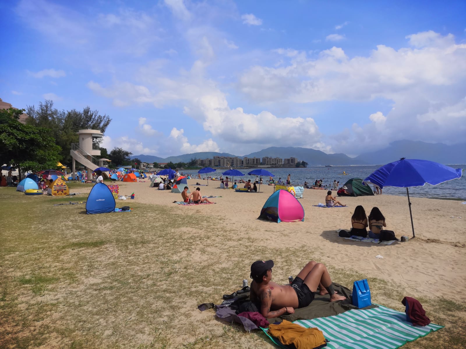 Gold Coast Beach panaromic view