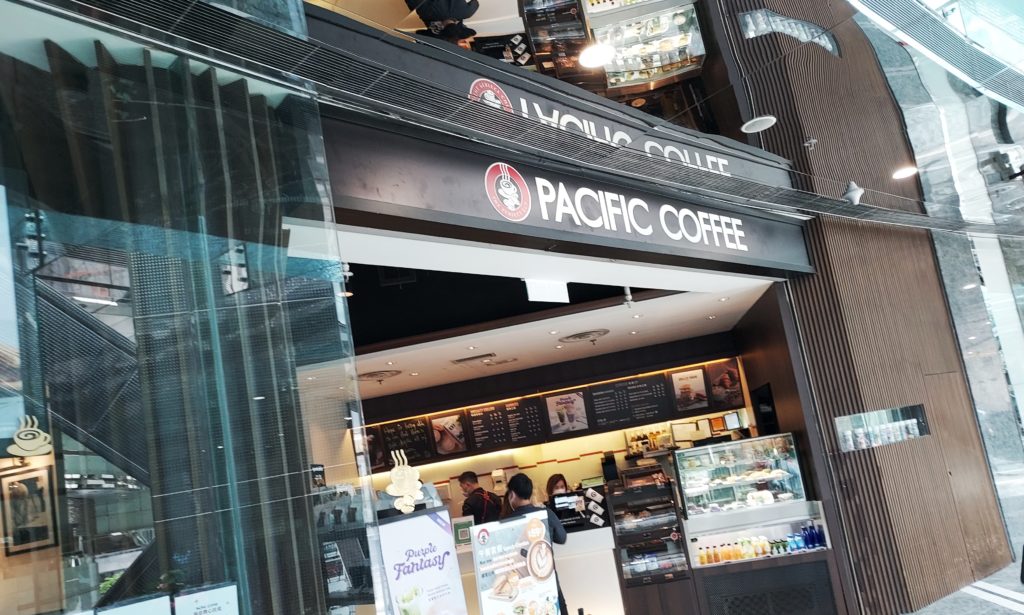 Pacific Coffee in Hong Kong
