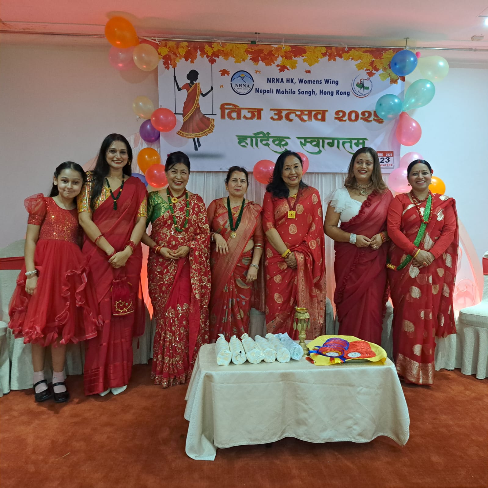 Celebrating Nepali Teej Festival
